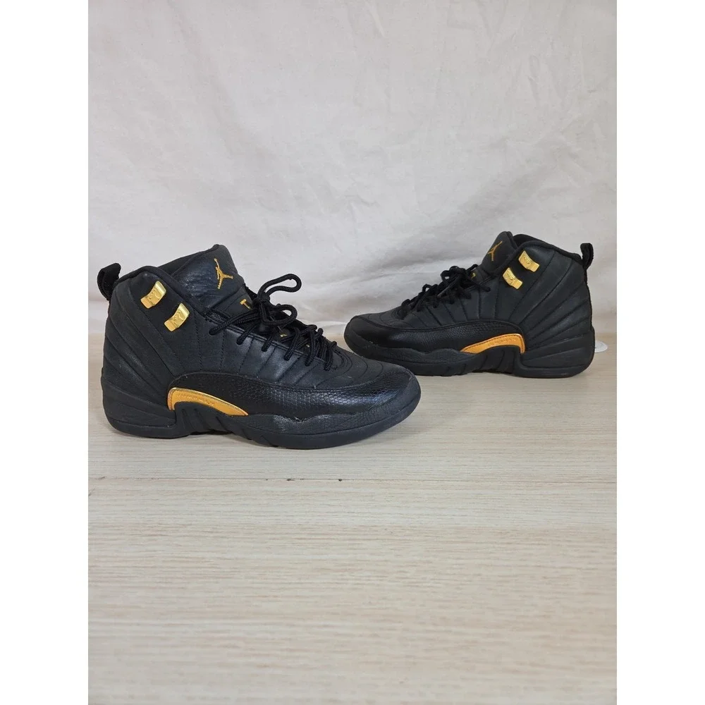 Jordan Air Jordan 6.5 Y Retro Black Taxi Black/Gold High Top Sneakers